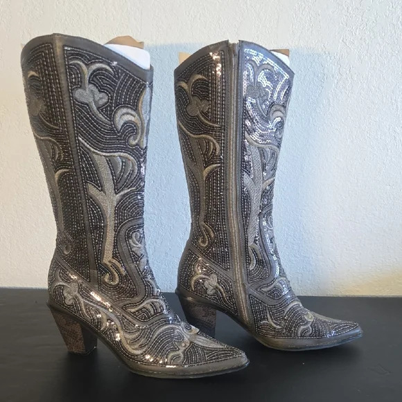 Helen's Heart Cowgirl Boots - Picture 6 of 14